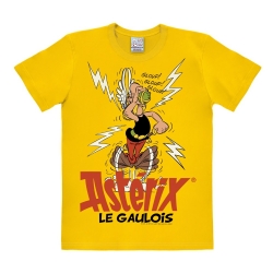T-shirt 100% coton Logoshirt® Astérix buvant la potion magique (Jaune)