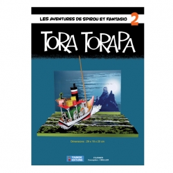 Diorama de colección Toubédé Editions Spirou: Tora Torapa (2017)