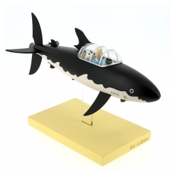 Collectible figure Moulinsart Tintin and Snowy in the Submarine Shark (2018)