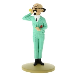 Collectible figure Tintin Calculus with his ear trumpet Moulinsart 42216 (2018)