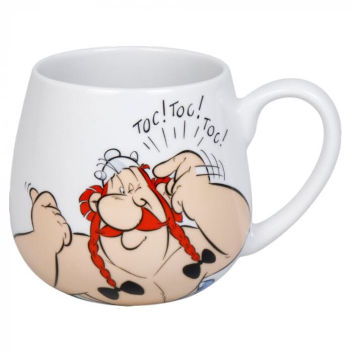 Mug Astérix Et Obélix Könitz - Porcelaine - 'Le Chef Ici, C'est Moi' - Neuf