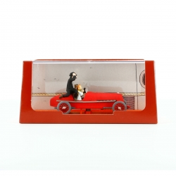 Collectible figure Tintin and Snowy in The Red Bolide Amilcar 29508 (2013)