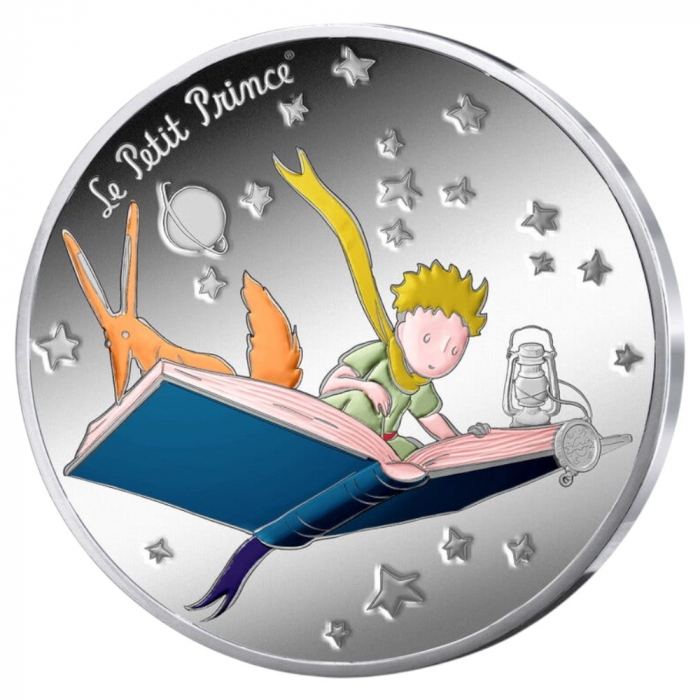 Monnaie 10 € commémorative Paris Le Petit Prince & Le Livre - BE