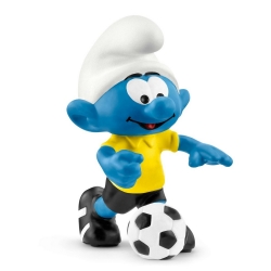 The Smurfs Schleich® Figure - Football Smurf with ball (20806)