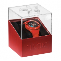 Reloj de silicona roja Moulinsart Ice-Watch Tintín Sport Luna S 82436 (2018)