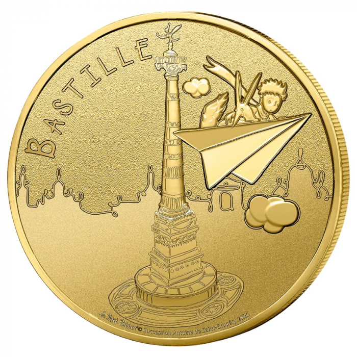 Monnaie de Paris Collection Medal, The Little Prince (Bastille)