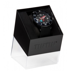 Silicone Black Watch Moulinsart Ice-Watch Tintin Sport Moon L 82437 (2018)