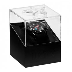 Reloj de silicona negro Moulinsart Ice-Watch Tintín Sport Luna L 82437 (2018)