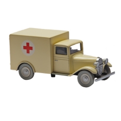 Collectible car Tintin The Ambulance of the Asylum Nº56 29519 (2013)
