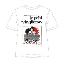 Camiseta 100% algodón Tintín Le Petit Vingtième Bientôt 722002 (2013)