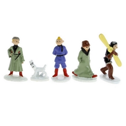 Mini collectible figures set Tintin in the Land of the Soviets 46905 (2018)