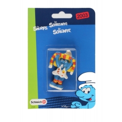Figurine Schleich® Les Schtroumpfs - Schtroumpfette supportrice 2003 (21020)