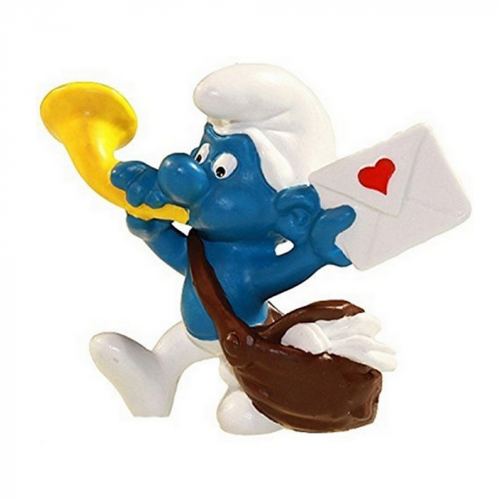 Figurine Schleich® Les Schtroumpfs - Le Schtroumpf facteur 1978 (21005)