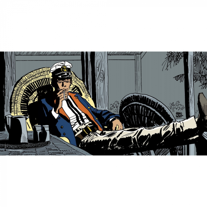 Poster affiche offset Corto Maltese, Tropique (100x50cm)