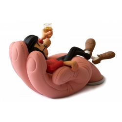 Figura de colección Fariboles Raiarox Tomás el Gafe, Prunelle en su sofa (2018)