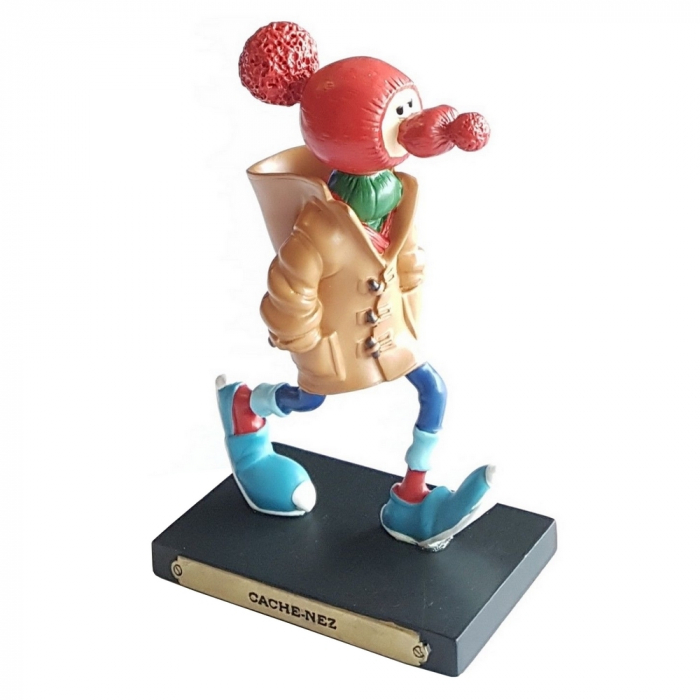 Collectible Figurine Plastoy Gaston Lagaffe with his Red Nose Hat Nº6 (2004)