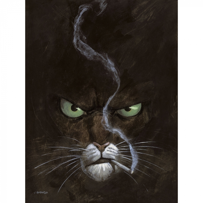 Poster offset Blacksad Juanjo Guarnido, Smoking Portrait (50x70cm)