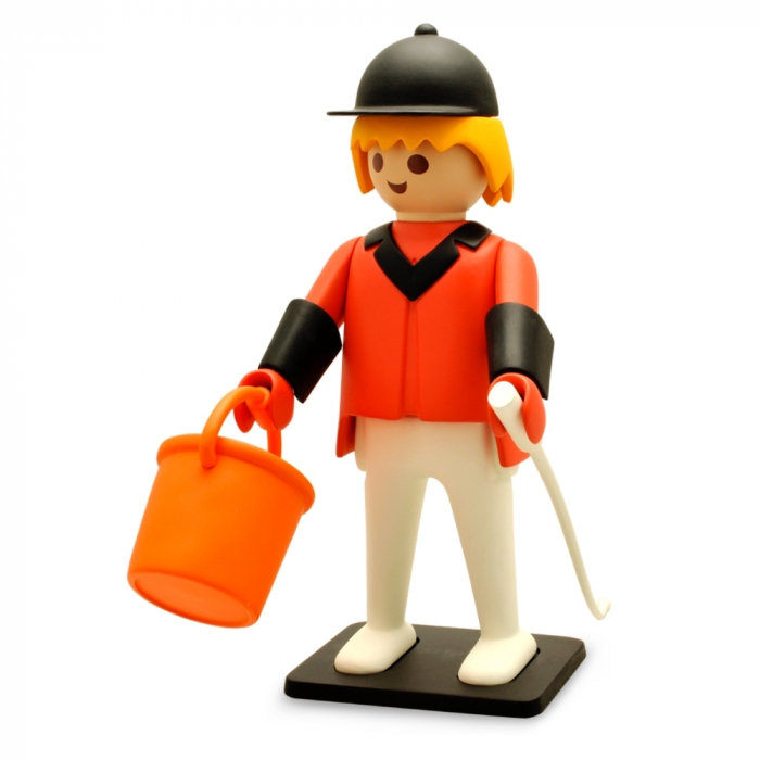 Figurine de collection Plastoy Playmobil Le Cavalier de concours 00264 (2018)