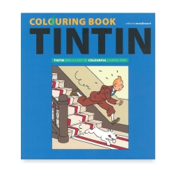 Libro para colorear Tintín y sus personajes coloridos 24368 (2018)