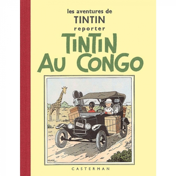 Album de Tintin: Tintin au Congo Edition fac-similé Noir & Blanc (Nº2)