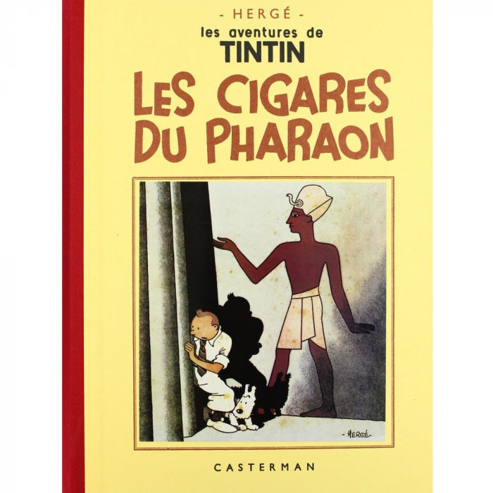 Álbum de Tintín: Les cigares du pharaon Edición fac-similé Negro & Blanco (Nº4)