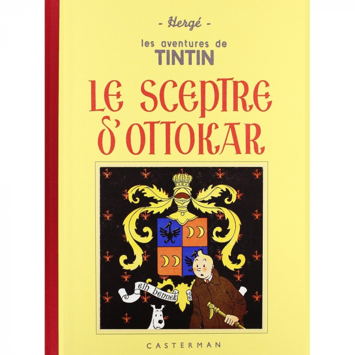 Álbum de Tintín: Le sceptre d'Ottokar Edición fac-similé Negro & Blanco (Nº8)