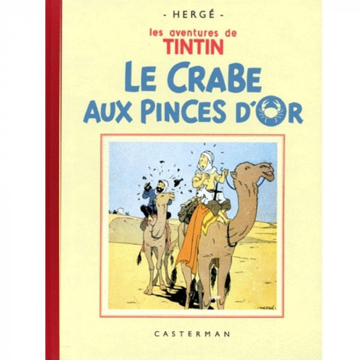 Album de Tintin: Le crabe aux pinces d'or Edition fac-similé Noir & Blanc (Nº9)
