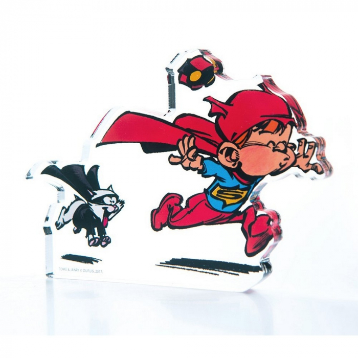 Figurine en acrylique Art To Print Le Petit Spirou super-héros (10cm)