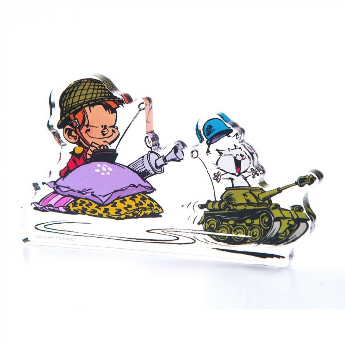 Figurine en acrylique Art To Print Le Petit Spirou Militaire (10cm)