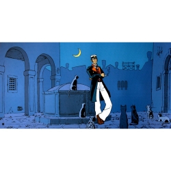 Poster offset Corto Maltese, The World Is a Theater (100x50cm)