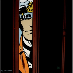Poster offset Corto Maltese, Adventure (70x70cm)