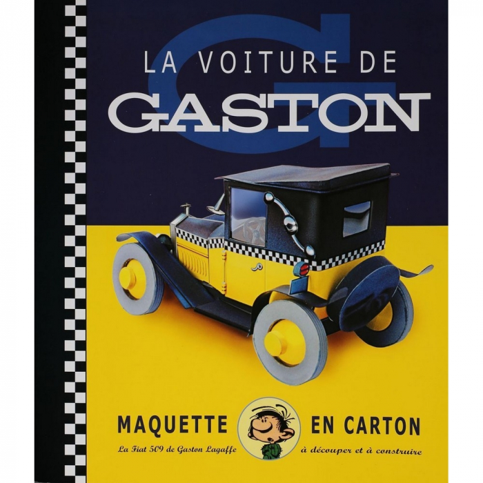 Maquette voiture collection Michel Aroutcheff Gaston Lagaffe: La Fiat 509 (2000)