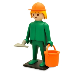 Figura de colección Plastoy Playmobil el obrero albañil 00214 (2017)