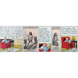Figurine de collection Moulinsart Tintin et Milou à la maison 46404 (2018)