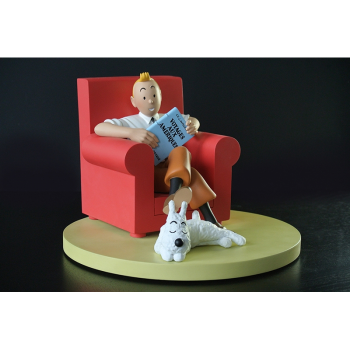 Figurine Tintin Et Milou 19 Cm PVC - Neuve Sous Emballage D'origine