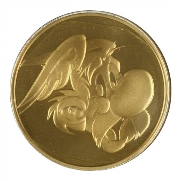 Medalla de colección Real Casa de la Moneda de Bélgica Astérix (2005)