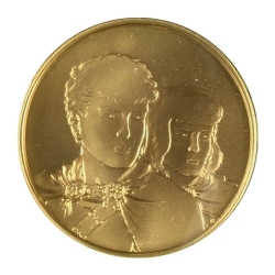 Medalla de colección Real Casa de la Moneda de Bélgica Alix (2005)