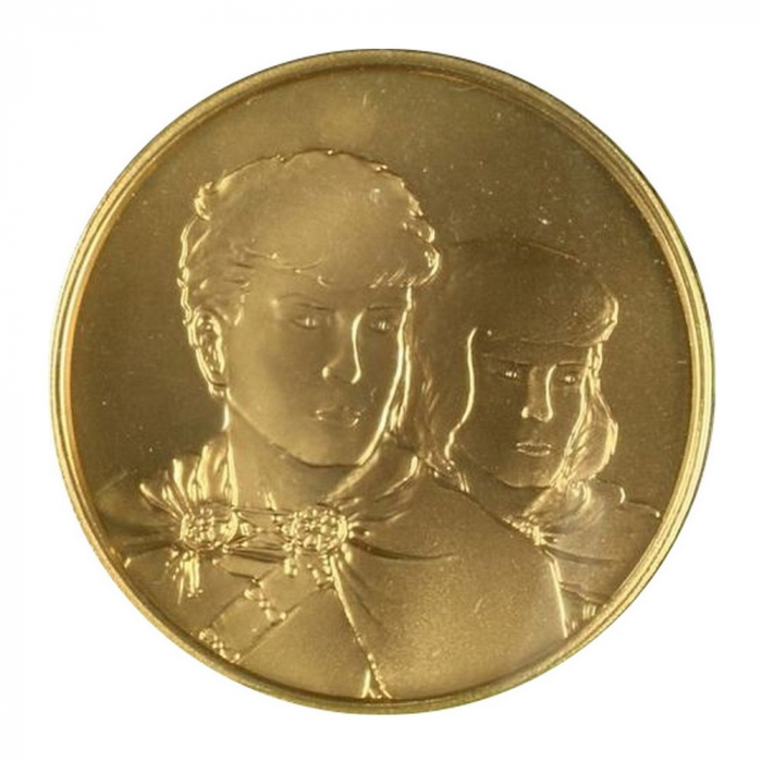 Médaille de collection Monnaie Royale de Belgique Alix (2005)