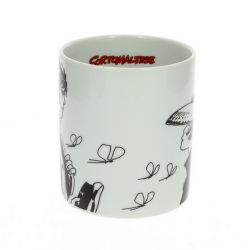 Taza mug en porcelana Moulinsart Corto Maltés (Mariposas)