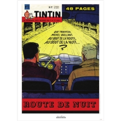 Jean Graton Cover Poster from The Journal of Tintin 1960 Nº13 (50x70cm)