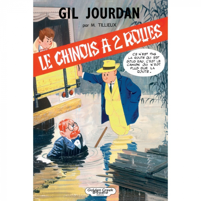 Álbum de lujo Golden Creek Studio Gil Jourdan: Le Chinois à Deux Roues (2018)