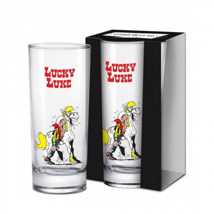 Long Drink Glass Zag Toys (Lucky Luke & Jolly Jumper V2)