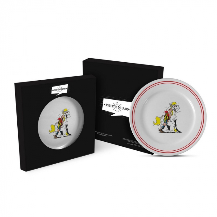 Ceramic plate Lucky Luke (Jolly Jumper)