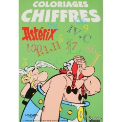 Colouring Book Asterix and Obelix The Numbers (17x24,5cm)