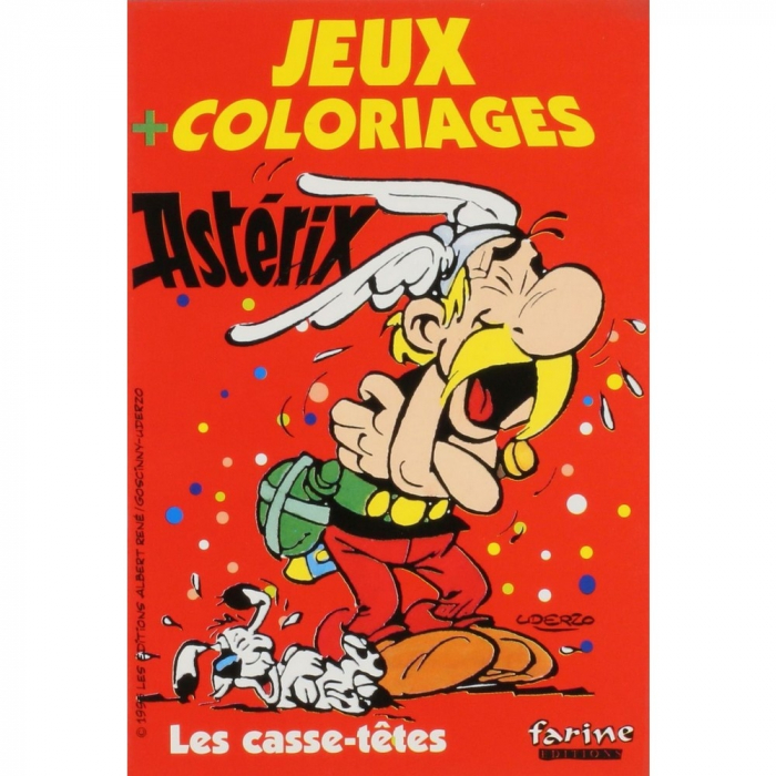 Livre de coloriage Astérix et Obélix Les Casse-têtes (13x19cm)