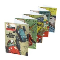 Set de 20 Postales de portada Jean Graton del Journal de Tintin (15x10cm)