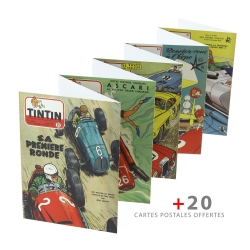 Poster de couverture Jean Graton dans Le Journal de Tintin 1953 Nº25 (50x70cm)