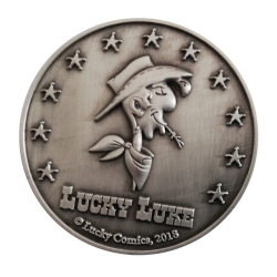 Médaille de collection Lucky Luke Anniversaire La Diligence (1968-2018)