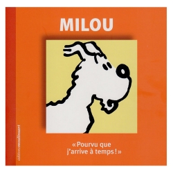 Hergé, éditions Moulinsart Tintin, Milou, Pourvu que j’arrive à temps! (2018)
