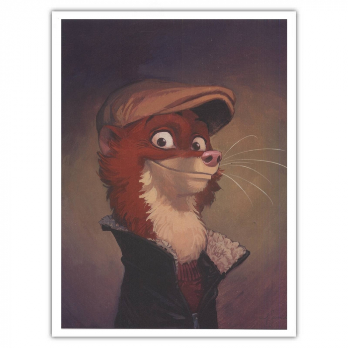 Poster offset Blacksad Juanjo Guarnido, Weekly Portrait (30x40cm)